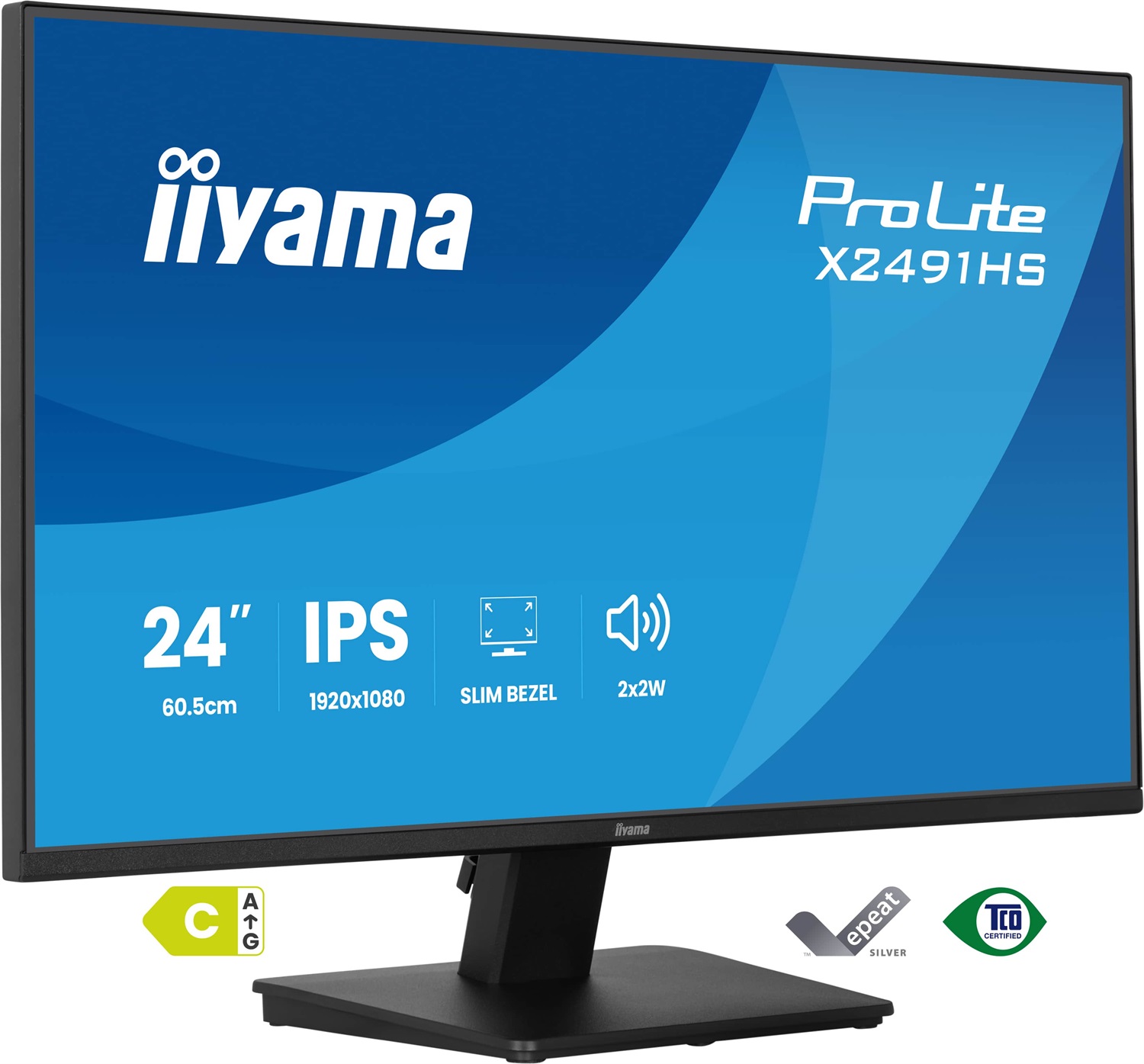iiyama ProLite X2491HS-B1 - Monitor LED 24