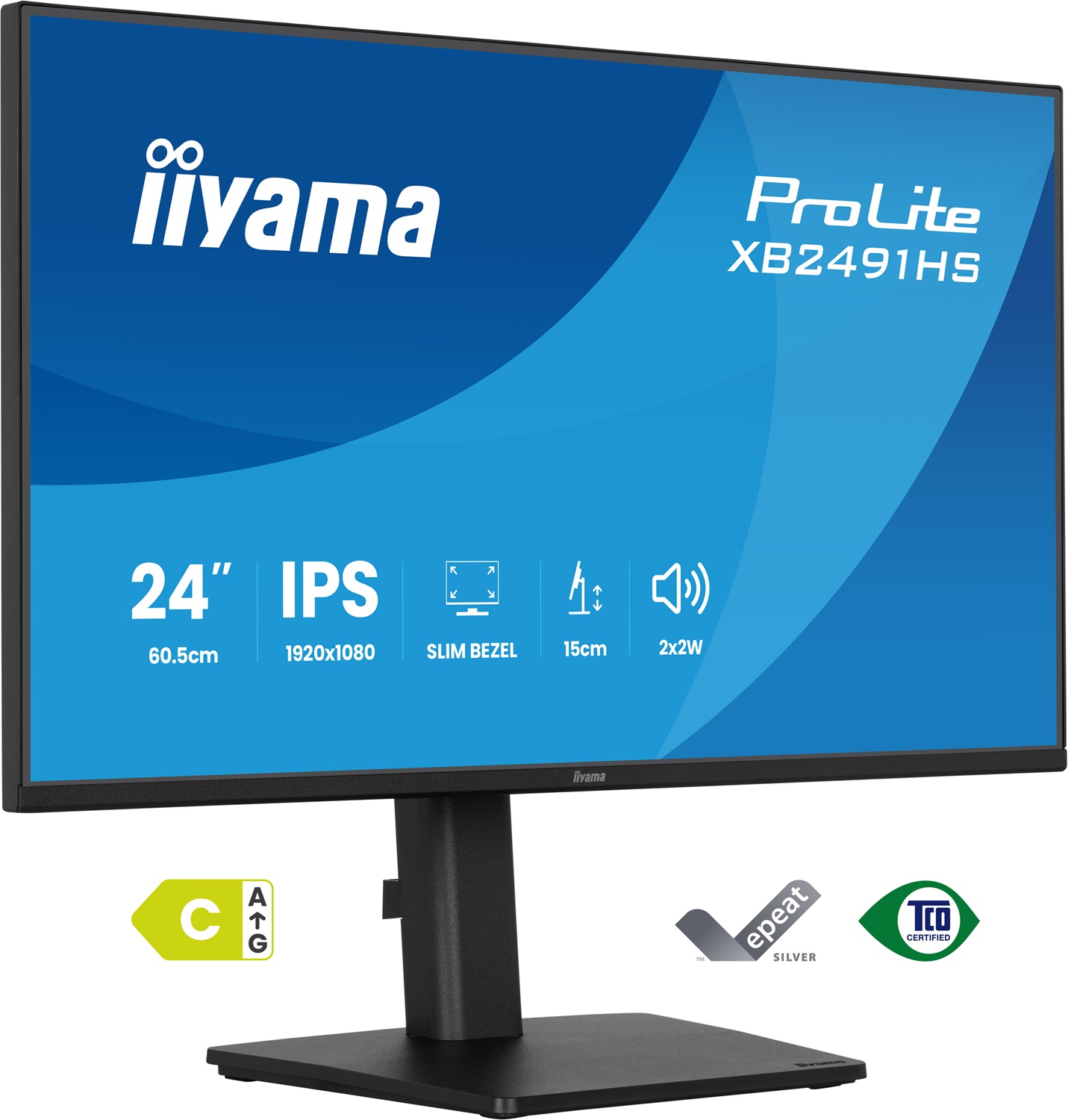 iiyama ProLite XB2491H-B1 Monitor 24