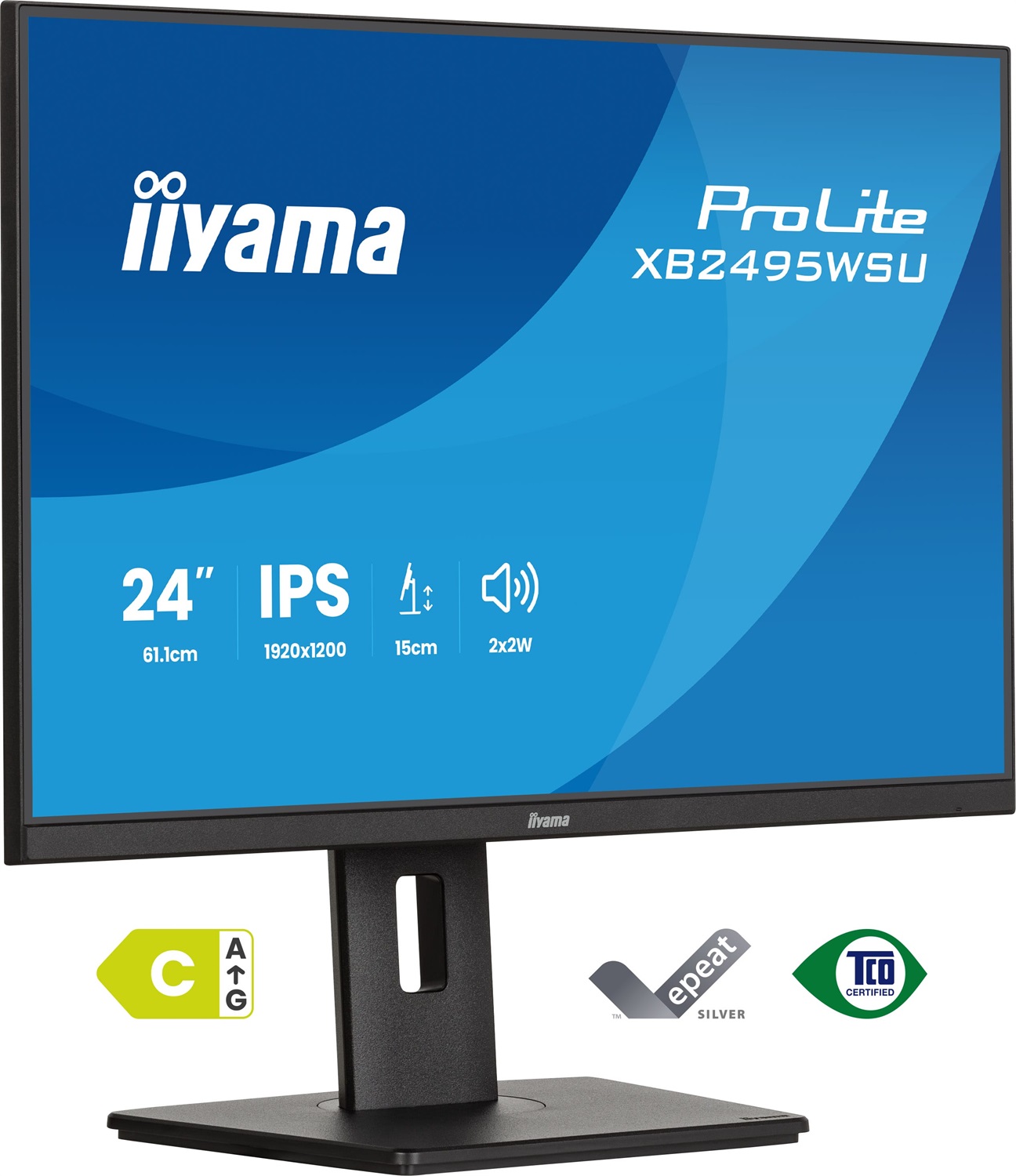iiyama ProLite XB2495WSU-B1 Monitor PC 61,2 cm (24.1