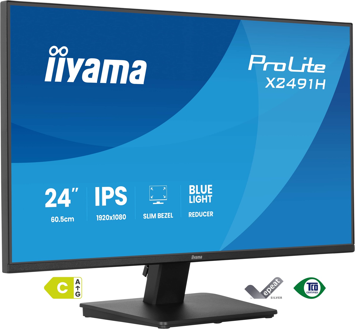 IIYAMA ProLite X2491H-B1 Monitor IPS da 23,8