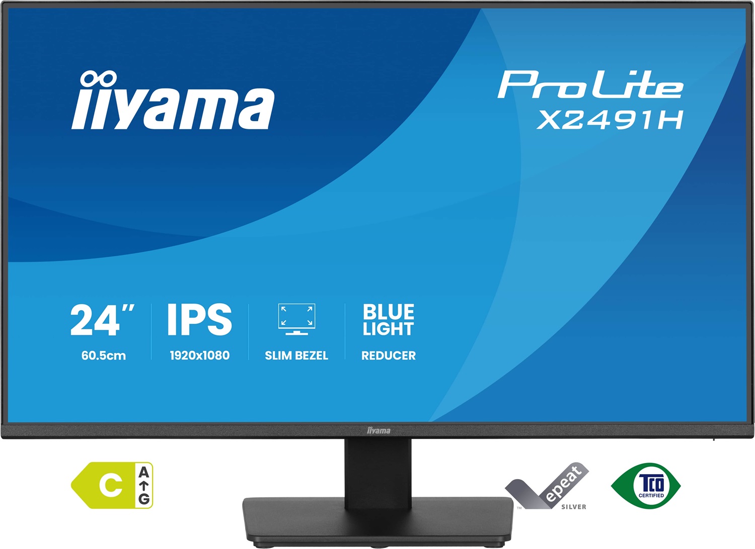 IIYAMA ProLite X2491H-B1 Monitor IPS da 23,8