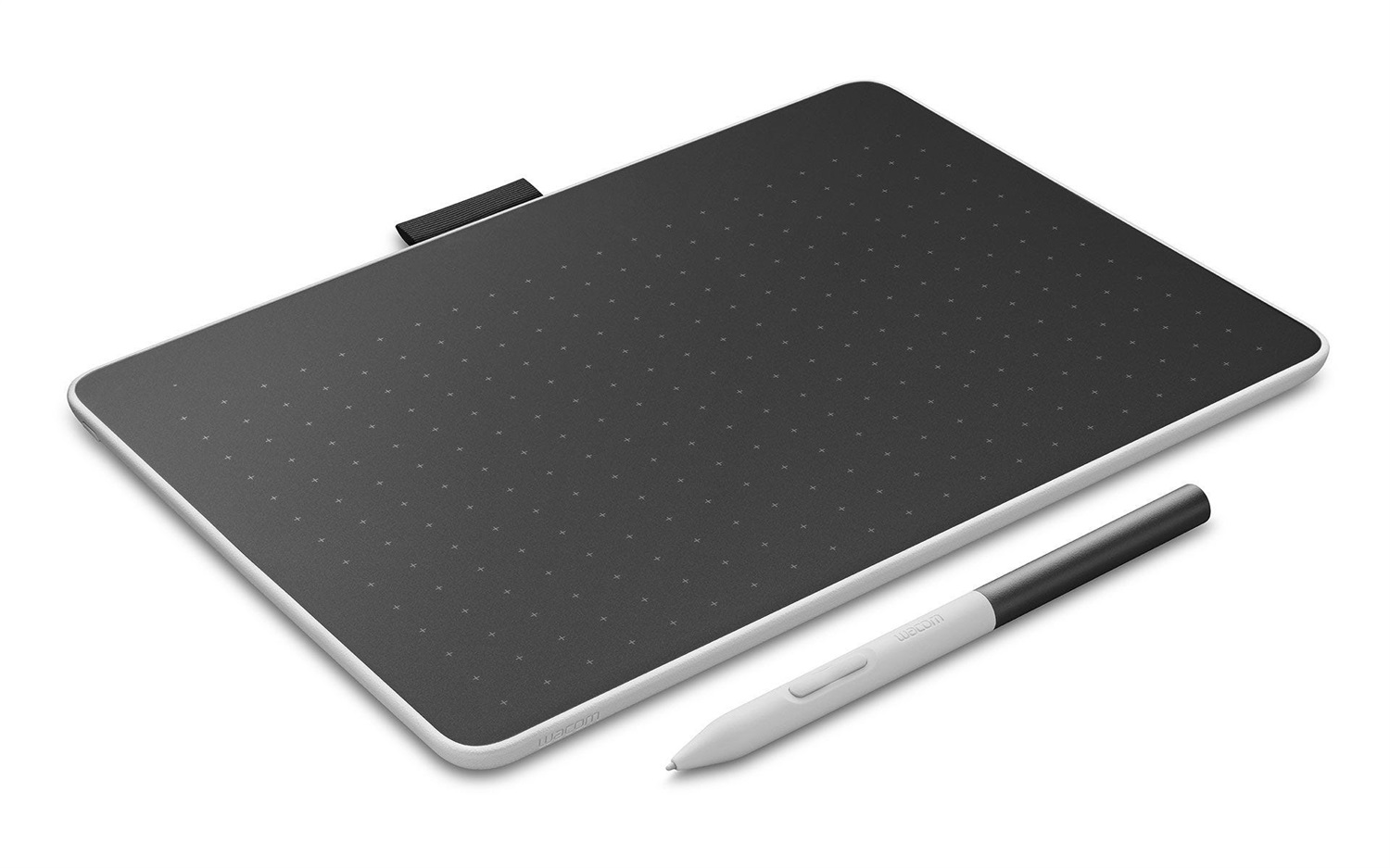 Wacom One M Tavoletta Grafica Medium - Cablata USB Type-C, Area Attiva 216 x 135 mm, Penna Inclusa, Nero/Bianco