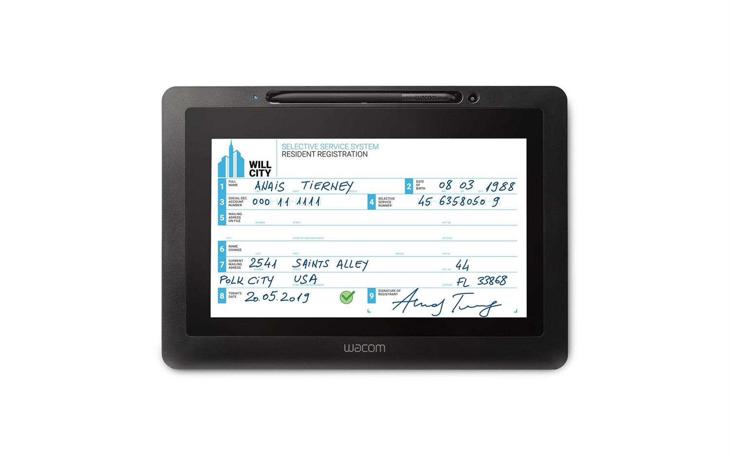 Wacom DTU-1031AX LCD 10.1