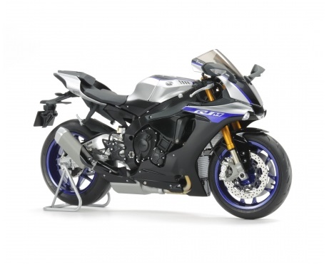 Tamiya Yamaha YZF-R1M Modellino di Moto Kit di Montaggio 1:12 in Plastica - Dettagliato e Non Verniciato