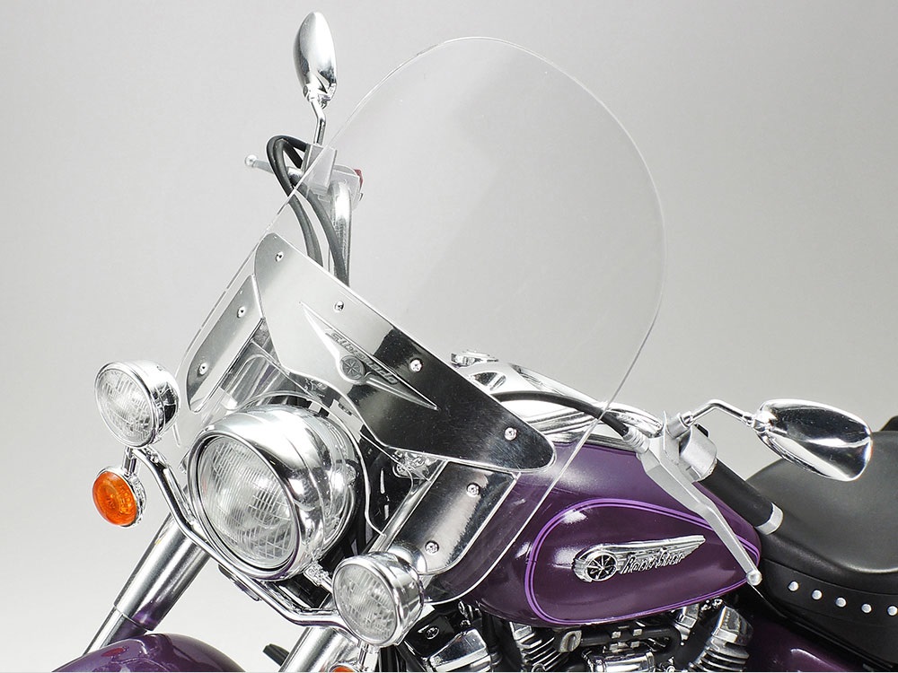 Tamiya Yamaha XV1600 Roadstar Custom Modellino di Moto Kit di Montaggio 1:12 - Riproduzione Fedele in Plastica per Bricolage e Hobby