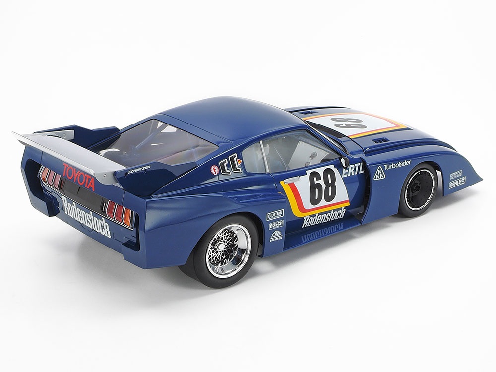 Tamiya 20072 Toyota Celica LB Turbo Gr. 5 - Modellino auto sportiva in scala 1:20, kit di montaggio in plastica non verniciato