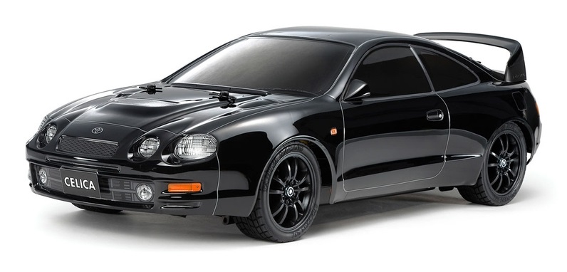 Tamiya 47510 Modellino Radiocomandato Toyota Celica GT-Four ST205 Nero 1:10 - Auto Elettrica TT-02