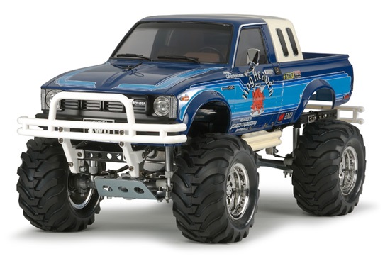 Tamiya Toyota 4x4 Pick Up Bruiser 1:10 RC Modellino Radiocomandato - Predisposto per LED, Altezza da Terra 35mm