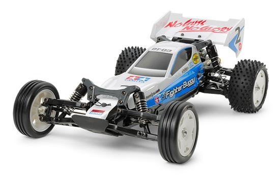 Tamiya Neo Fighter Buggy Radiocomandato 1:10 - Telaio DT-03, Trazione Posteriore, Sospensioni Indipendenti