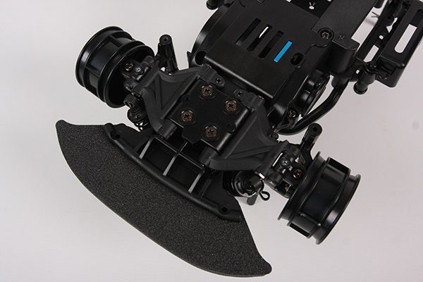 TAMIYA 58647 - Auto telecomandata 1:10 M-07 Con. Chassis Kit WB225/239, colore nero, facile da assemblare