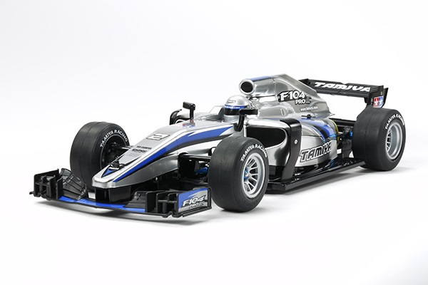 Tamiya F104 PRO II 1:10 Modellino Radiocomandato Elettrico Auto Sportiva 2WD Kit di Costruzione con Carrozzeria in Policabonato