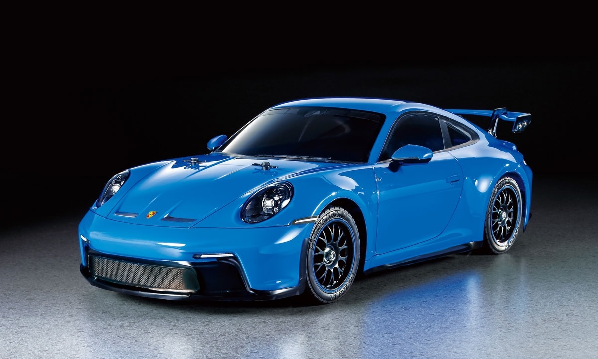 Tamiya Porsche 911 GT3 (992) 1:10 RC Auto Telecomandata Kit Brushed TT-02