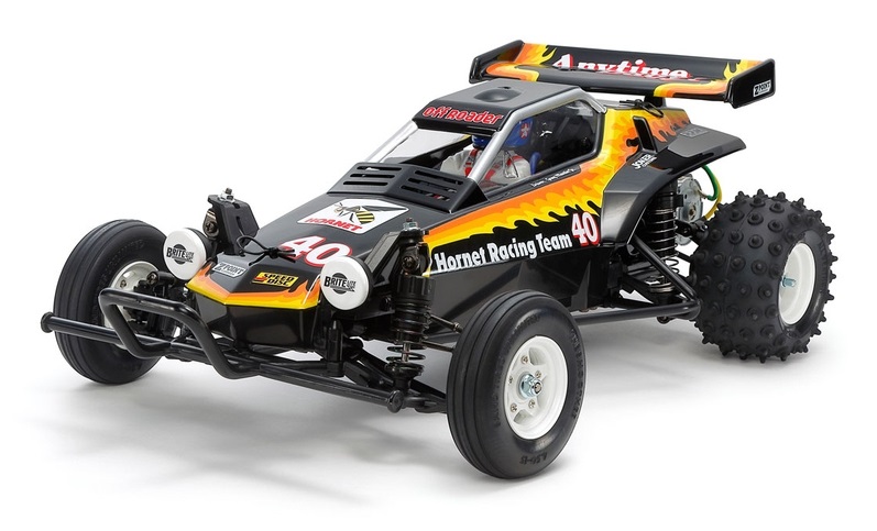 Tamiya Hornet EVO 1:10 Modellino Radiocomandato (RC) Elettrico Buggy Kit da Costruire - Edizione Speciale 40° Anniversario
