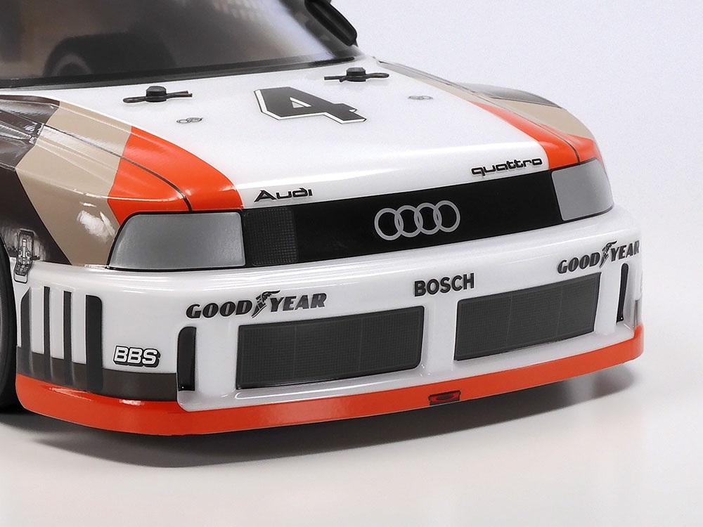 Tamiya Audi 90 Quattro Racing 1:10 Modellino Radiocomandato (RC) Elettrico - Kit di Assemblaggio per Auto Telecomandata
