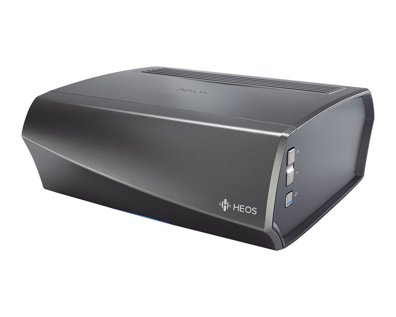 Denon Heos Amp HS2 Amplificatore Wireless 2.0 Canali con Bluetooth e Streaming Audio, 100W, Nero