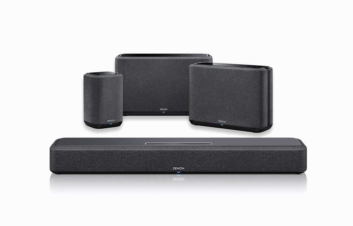 Denon DENONHOMESB550E2 Soundbar Home 550W Nero con Dolby Atmos, DTS:X, Wi-Fi, AirPlay 2 e Bluetooth