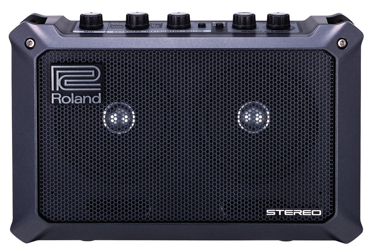Roland Mobile Cube Amplificatore Stereo Portatile a Batterie 5W per Chitarra Elettrica e Acustica, Tastiere e Audio dal Computer