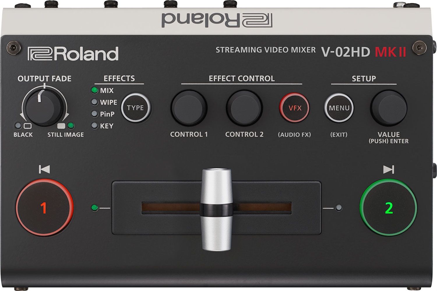 Roland V-02HD MK II - Mixer Video Streaming con Uscita USB-C, Ideale per Livestreaming e Didattica Online