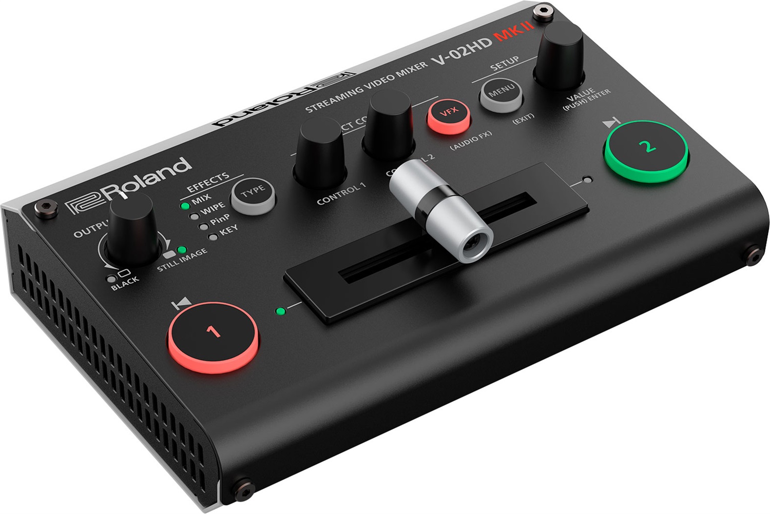 Roland V-02HD MK II - Mixer Video Streaming con Uscita USB-C, Ideale per Livestreaming e Didattica Online