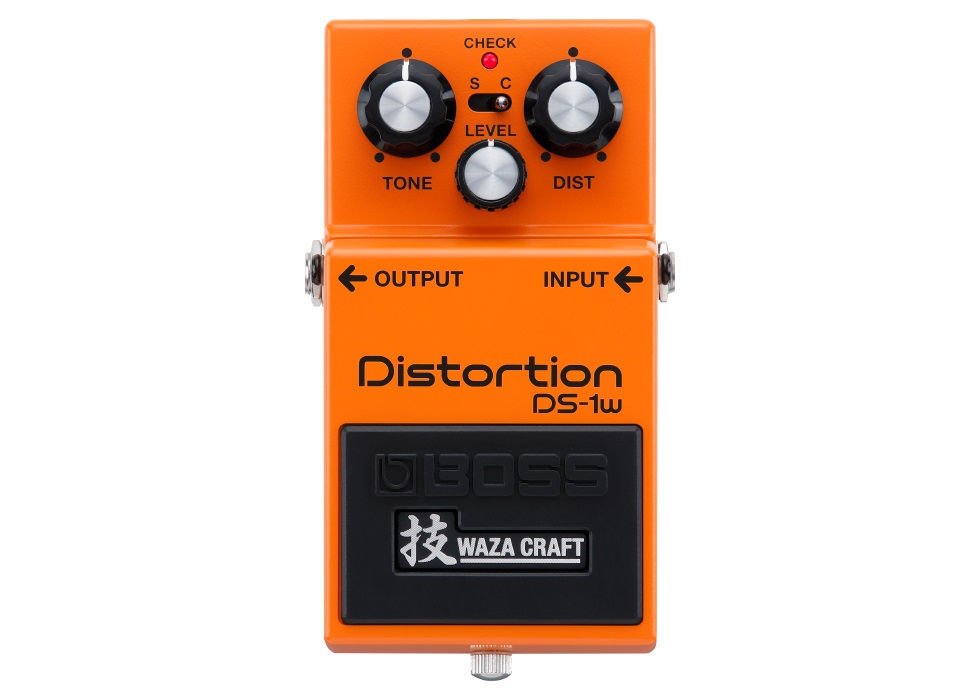 BOSS DS-1W Pedale Distorsore Waza Craft Special Edition - Due modalità per una gamma timbrica ampia