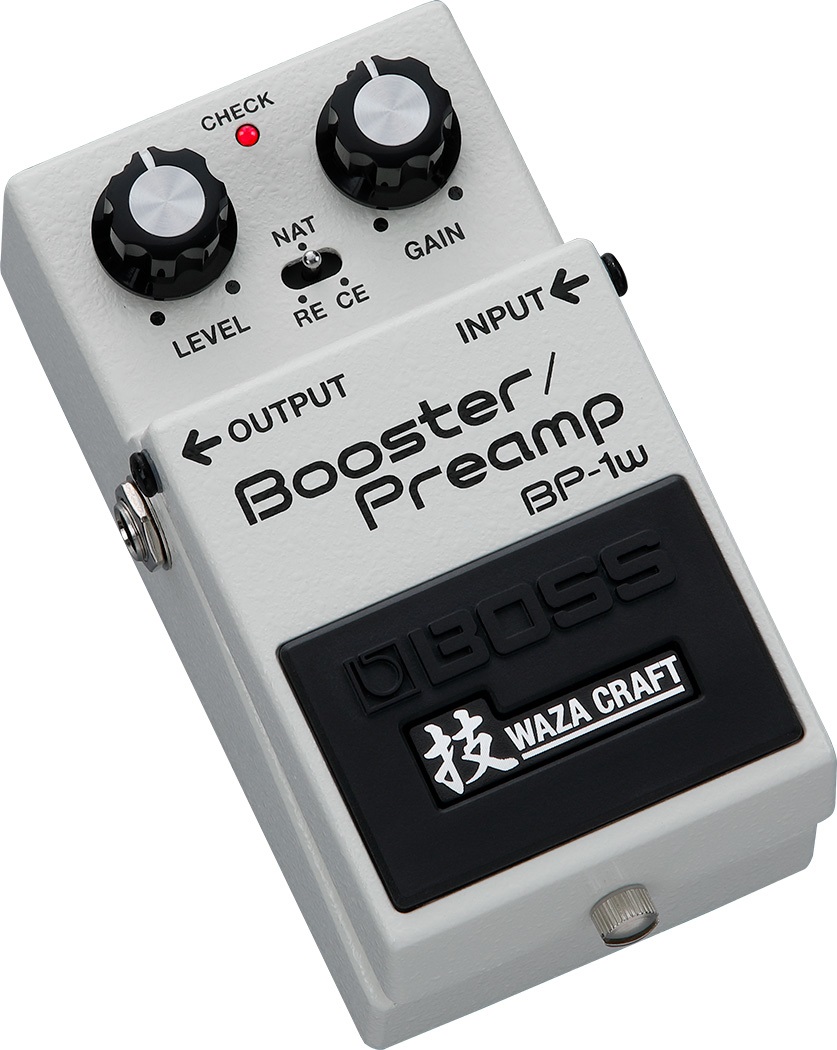 BOSS BP-1W Booster/Preamplificatore per Chitarra - Effetto a Pedale Waza Craft con Circuitazione Analogica e Suoni Vintage
