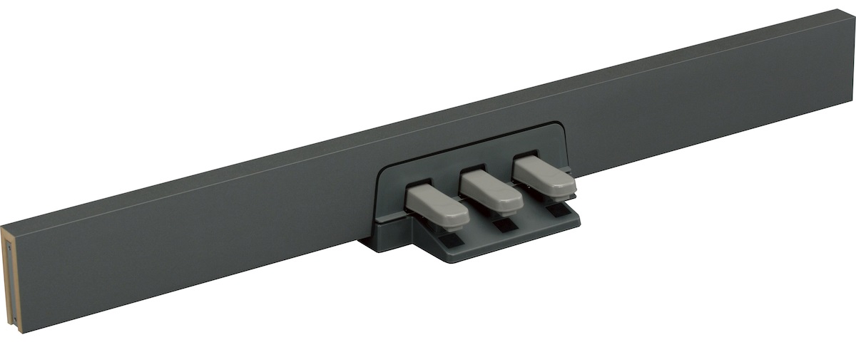 Yamaha LP-5A Pedaliera a 3 pedali per Pianoforte Digitale P-145 - Funzioni Sustain, Sostenuto e Soft Control