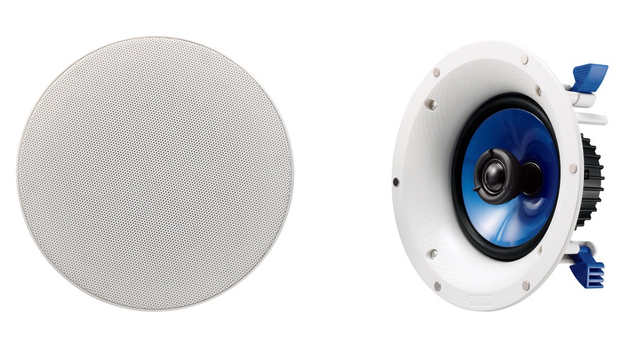 Yamaha NS-IC600 Coppia Altoparlanti Incasso Soffitto 2-vie Bianco 110W Woofer 16cm