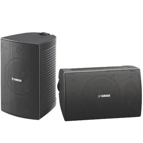 Yamaha NS-AW294 Diffusori da Esterni Nero 100 W - Resistente all'Acqua e al Sole, Sistema 2 Vie Bass Reflex