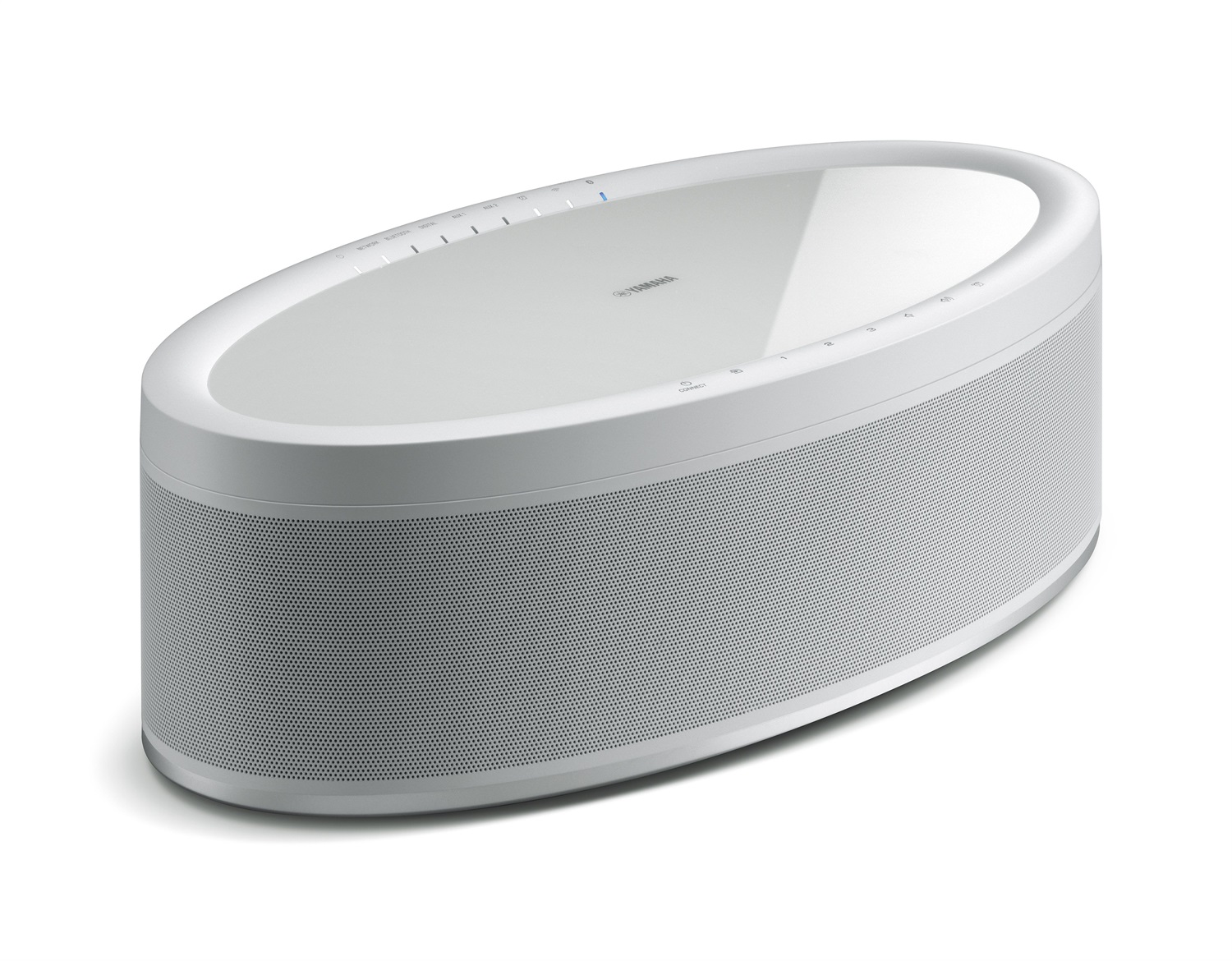 Yamaha MusicCast 50 WX-051 Diffusore Wireless Bluetooth - Speaker per Streaming Multiroom WiFi, AirPlay, Design Moderno, Bianco