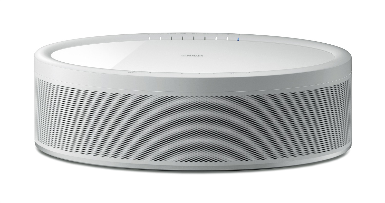 Yamaha MusicCast 50 WX-051 Diffusore Wireless Bluetooth - Speaker per Streaming Multiroom WiFi, AirPlay, Design Moderno, Bianco