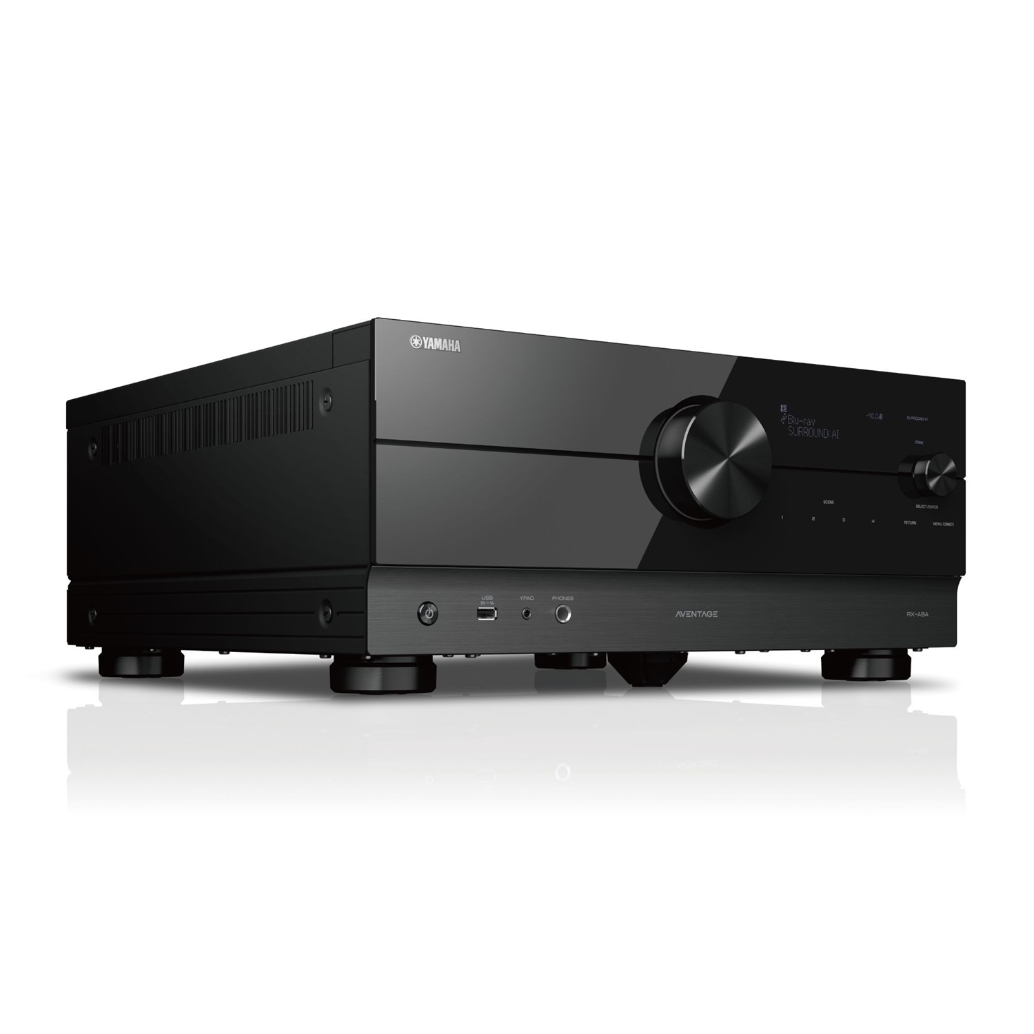 Yamaha RX-A8A Sintoamplificatore AV 11.2 Canali 220W, Dolby Atmos, Auro 3D, HDMI 8K, MusicCast