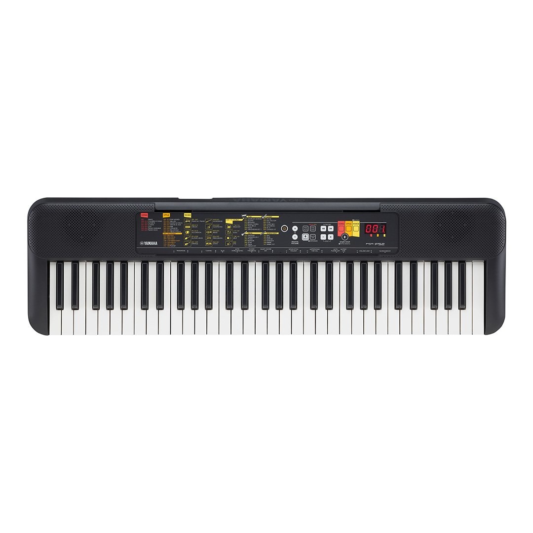 Yamaha PSR-F52 Sintetizzatore Digitale Portatile 61 Tasti Nero con Effetti Sonori e Polifonia