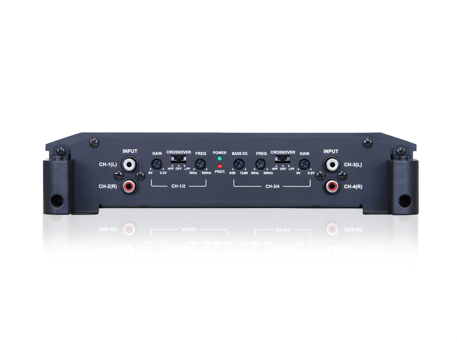 Alpine BBX-F1200 Amplificatore Audio per Auto 4/3/2 Canali Classe A/B 600W con Crossover HP/LP