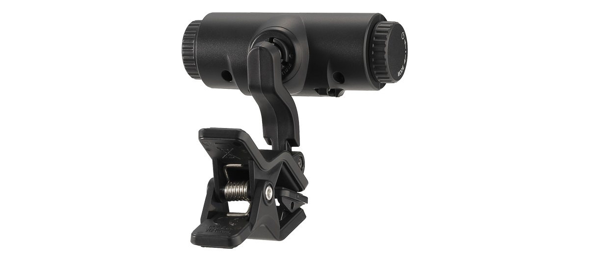 Korg Sledgehammer Pro - Accordatore Professionale Clip-On per Chitarra e Basso, Display 3D, Corpo Tubolare, Autonomia 14 ore, Colore Nero