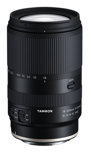 Tamron 18-300mm f/3.5-6.3 Di III-A VC VXD - Obiettivo superzoom versatile per Canon RF