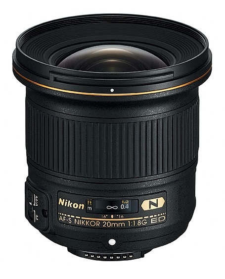 Nikon AF-S NIKKOR 20mm f/1.8G ED - Obiettivo ultra-ampio in formato FX per fotocamere Nikon F-Mount con garanzia di 5 anni