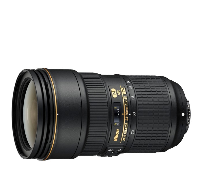 Nikon AF-S NIKKOR 24-70mm f/2.8E ED VR - Obiettivo SLR con Vibration Reduction e alta qualità d'immagine
