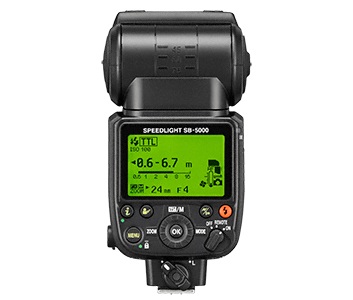 Nikon SB-5000 Flash Speedlight Nero - 2,6 s di ricarica, collegamento wireless, 420 g, garanzia ufficiale Nital 4 anni