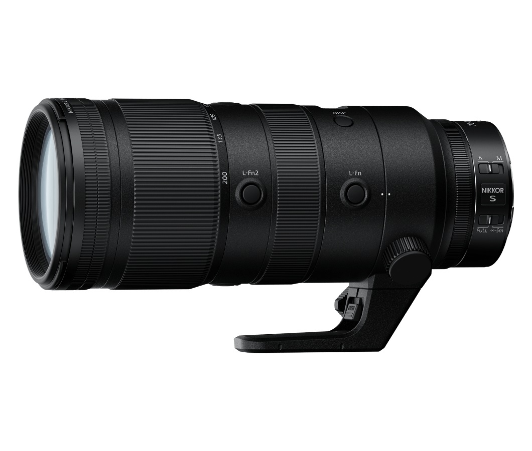 Nikon NIKKOR Z 70-200mm f/2.8 VR S - Teleobiettivo per Mirrorless, Pieno Formato, Adatto a Riprese Sportive, Effetto Bokeh, Nero