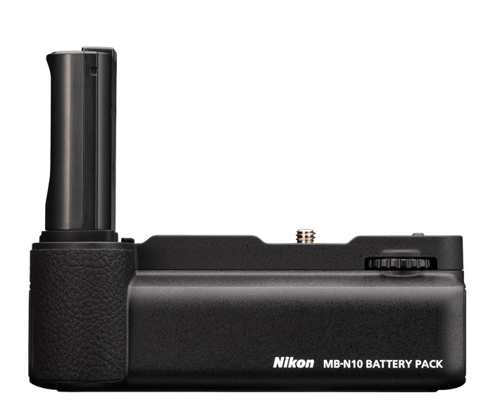 Nikon MB-N10 Battery Pack per fotocamere Z5, Z6, Z7, Z6 II, Z7 II - Estensione autonomia 1,8x, Protezione polvere e umidità, LED di ricarica, Nero