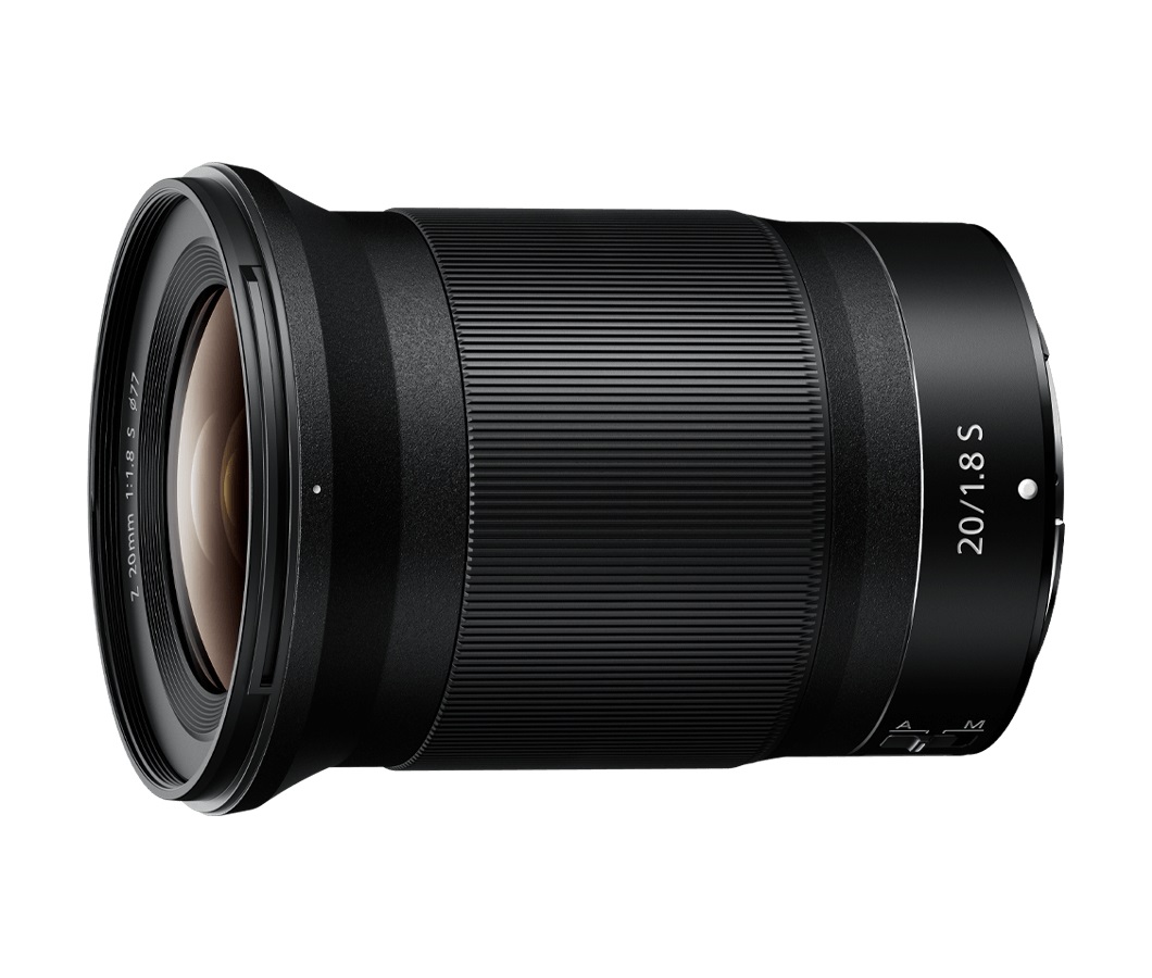 Nikon NIKKOR Z 20mm f/1.8 S - Obiettivo Grandangolare Luminoso per Mirrorless Nikon Z con Apertura f/1.8 e Accessori Inclusi
