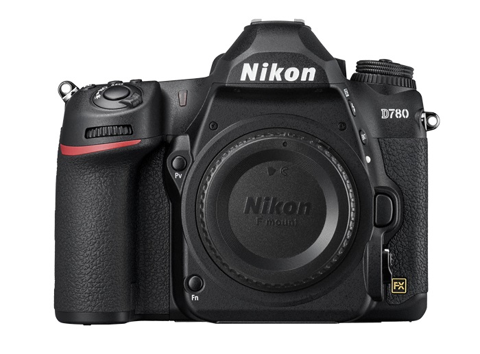 Nikon D780 Body Fotocamera Reflex Digitale 24.5 MP CMOS FX Pieno Formato, 2 Slot Card SD, Face Detect AF, Mirino Ottico, Fino a 12 fps, Nero