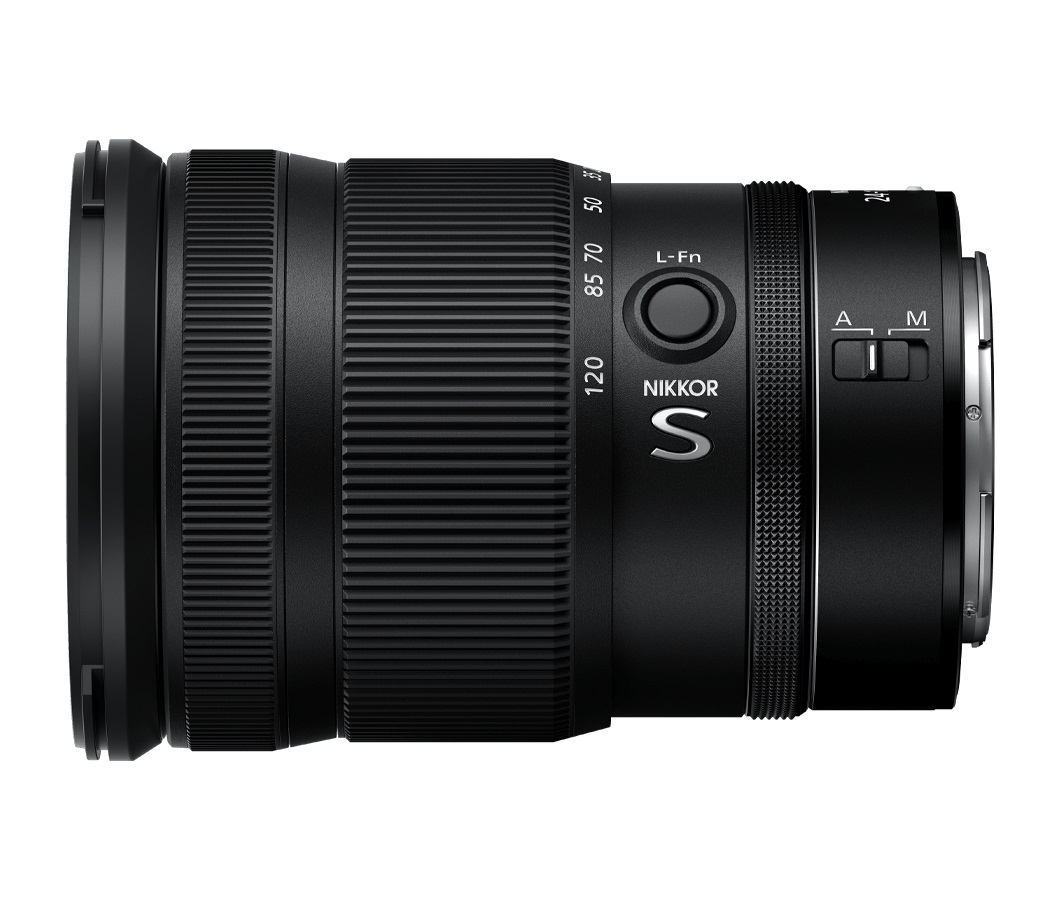 Nikon NIKKOR Z 24-120mm f/4 S - Obiettivo zoom versatile per fotocamere mirrorless, compatibile MILC/SRL, apertura f/4, 16 elementi in 13 gruppi, distanza minima di messa a fuoco 35 cm