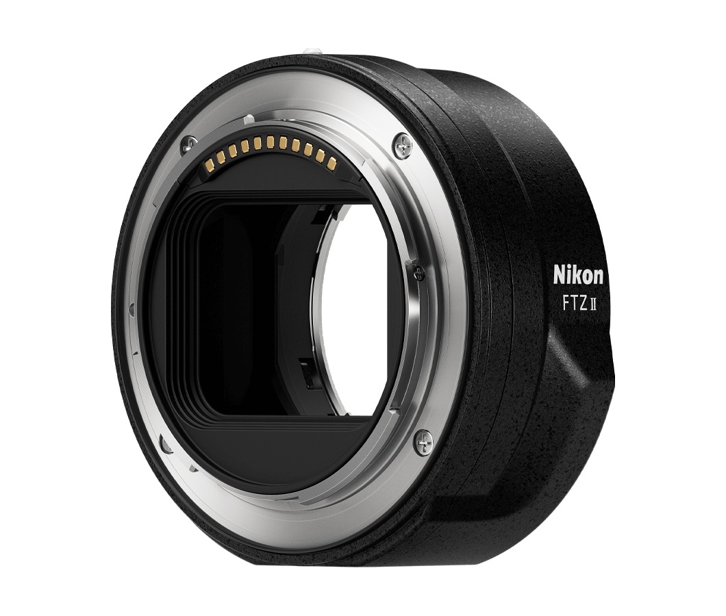 Nikon FTZ II Adattatore per Obiettivi F-Mount su Fotocamere Z-Mount - Ergonomia Ottimizzata e Garanzia Ufficiale