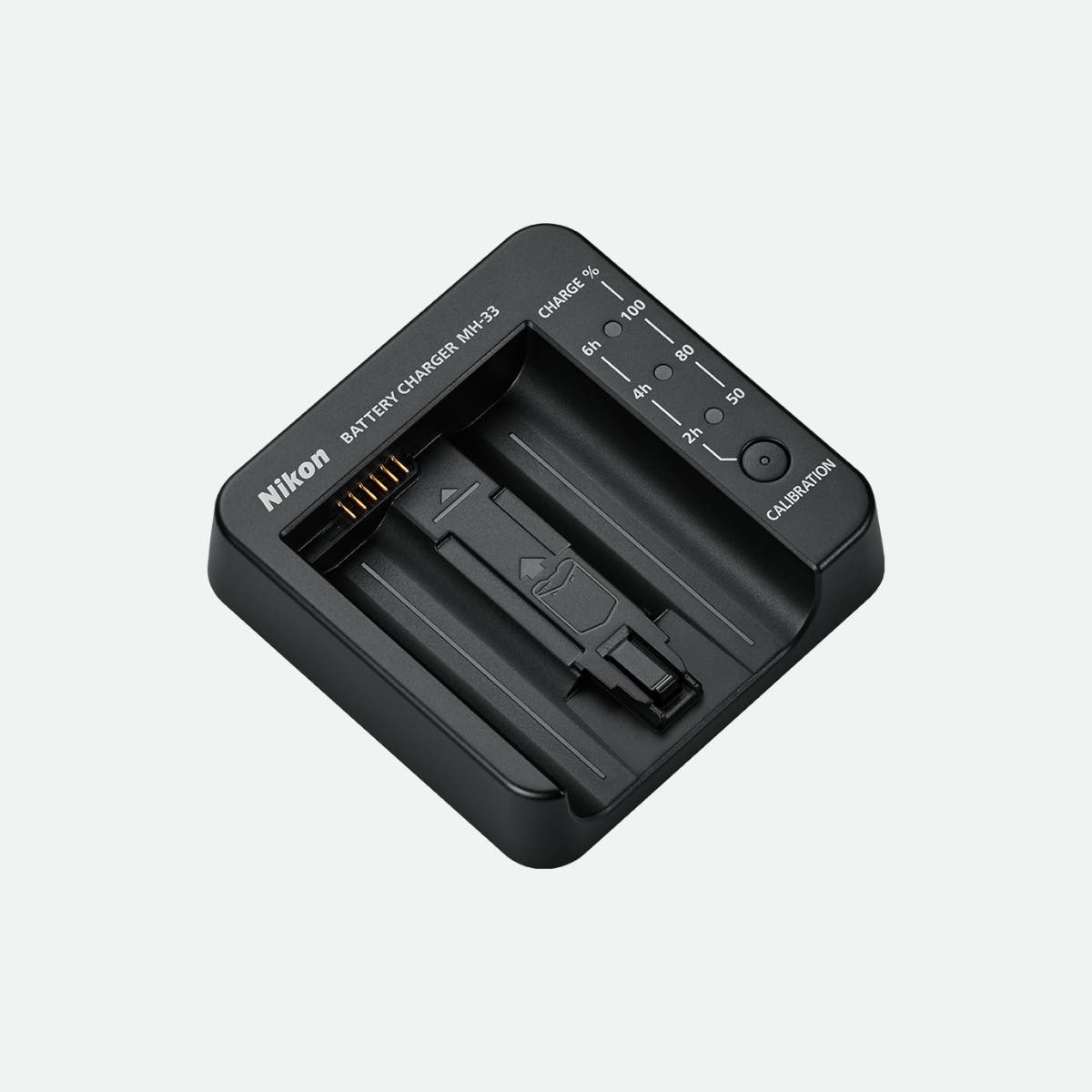 Nikon MH-33 Caricabatterie per Batteria EN-EL18d con USB di tipo C - Ricarica Rapida e Indicatori LED