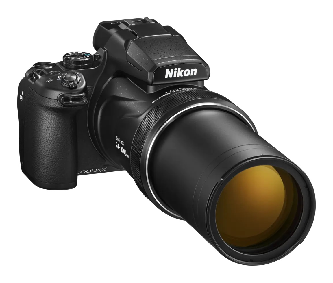 Nikon Coolpix P1100 - Fotocamera Compatta con Zoom Ottico 125x e Stabilizzazione Avanzata