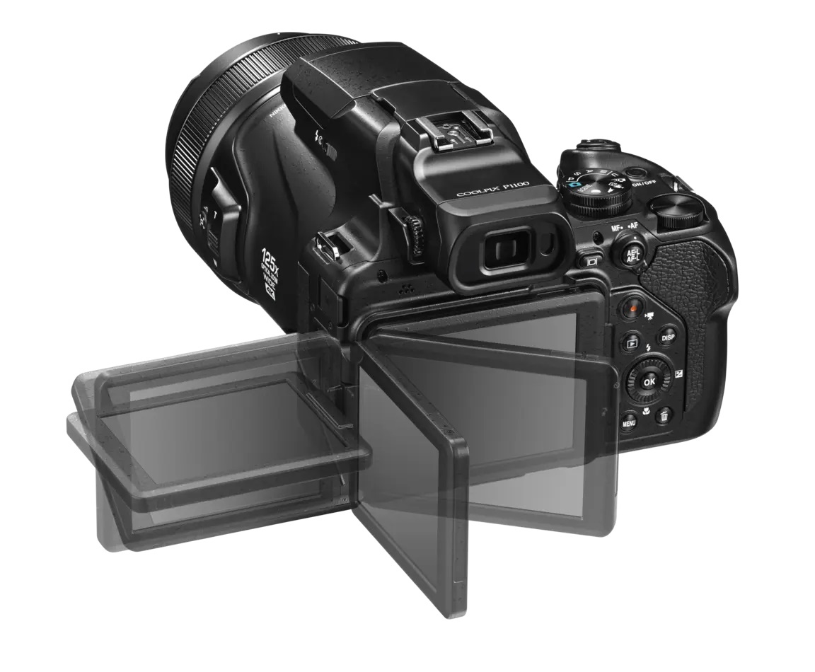 Nikon Coolpix P1100 - Fotocamera Compatta con Zoom Ottico 125x e Stabilizzazione Avanzata