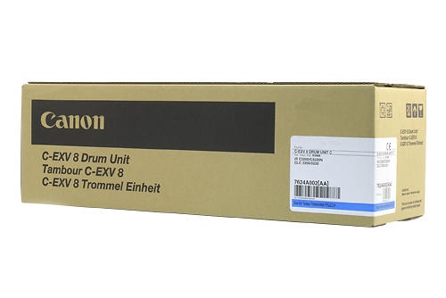 Canon C-EXV 8 Originale Tamburo Ciano - 40.000 Pagine - Compatibile con IRC3200, CLC3200, CLC2620, IRC2620, CLC3220