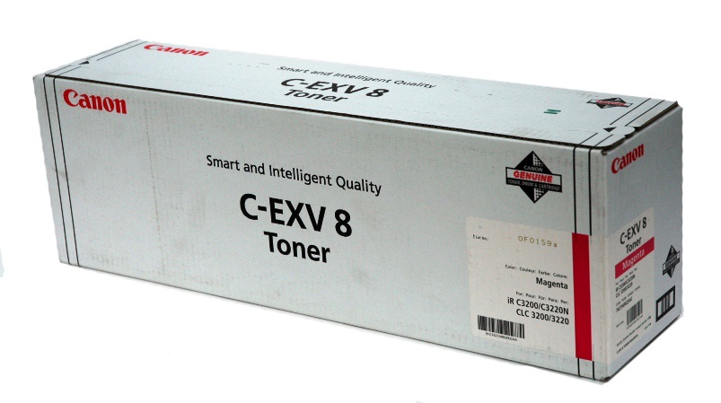 Canon C-EXV8 Toner Originale Magenta - 470 ml, 25.000 Pagine, Compatibile con CLC e IRC