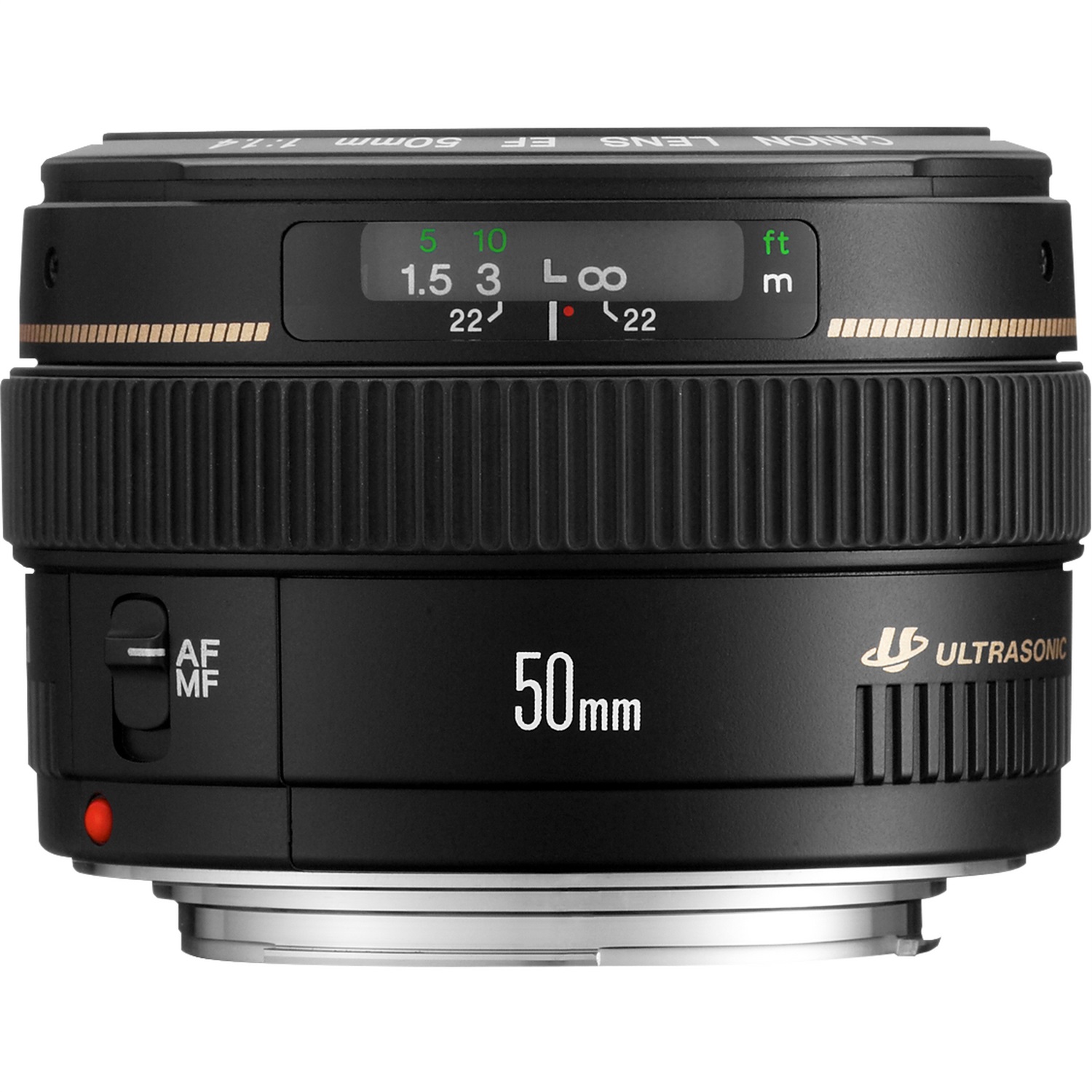 Canon EF 50mm f/1.4 USM - Obiettivo Standard Compatto con Apertura Rapida f/1.4 e Messa a Fuoco USM